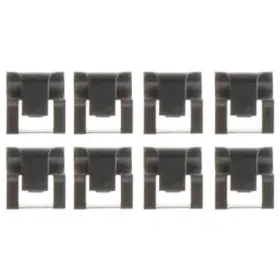18k2277 Acdelco Disc Brake Anti Rattle Clip Set Black Steel Without