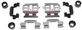 18k985x Acdelco/gold Genuine Rear Disc Brake Caliper Hardware Kit With Clips And Bushings