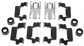 18k989x Acdelco/gold Genuine Rear Disc Brake Caliper Hardware Kit With Clips And Bushings