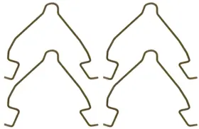 18k1053ss Acdelco Professional Durastop Disc Brake Pad Drag Reduction Clip