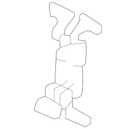 Acura 45020-tgz-a02 Genuine Disc Brake Anti-rattle Clip