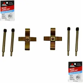 0004236391 Aftermarket Products 1995-03 Mercedes Clk E Sl Rear Brake Caliper Slide Pin Rattle Return Spring Kit #2