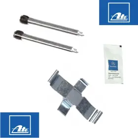 Epsadlink2916 Ate 1992-02 Mercedes 300 320 350 Rear Brake Caliper Pad Slide Pin Return Spring #2