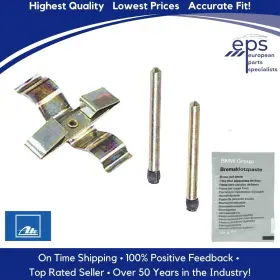 Epsadlink3277 Ate Left Or Right Rear Brake Pad Slide Pin Return Spring Kit 1969-81 Bmw #3