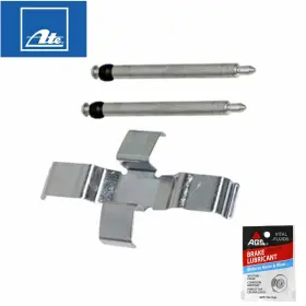Epsadlink3625 Ate 1980-85 Mercedes 240 280 E 300 D Oem Front Brake Pad Caliper Spring Pin Kit #2