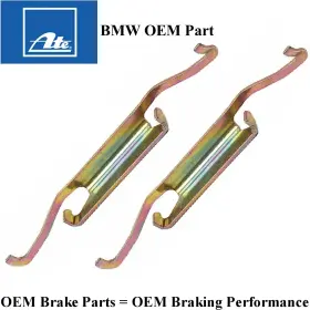 Epsadlink4058 Ate 2 1982-91 Bmw 524td 528e 533i 535 I Is 633 635 Csi M3 Front Brake Pad Spring #2