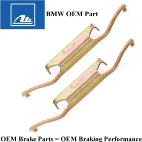 Epsadlink4058 Ate 2 1982-91 Bmw 524td 528e 533i 535 I Is 633 635 Csi M3 Front Brake Pad Spring #3