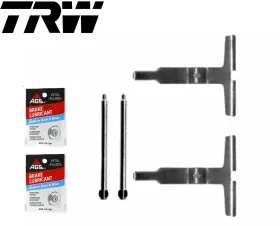 Epsadlink4060 Ate 2001-11 Mercedes Rear Brake Pad Caliper Slide Pin And Spring Hardware Kit Lube #3