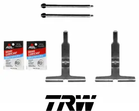 Epsadlink4060 Ate 2001-11 Mercedes Rear Brake Pad Caliper Slide Pin And Spring Hardware Kit Lube