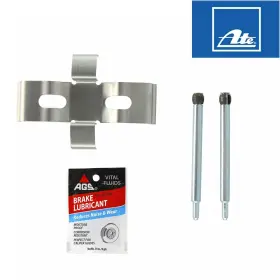 Epsadlink4131 Ate 80-85 Mercedes 280se 300sd 450 Sl 500 Sel Front Brake Caliper Pin Spring Kit #3
