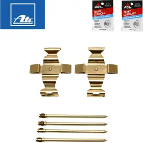 Epsadlink4242 Ate 2006-12 Mercedes 230 280 300 350 550 Front Brake Pad Sliding Pin Spring And Lube