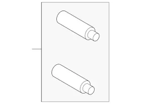 7e0-615-143 Audi Genuine Carrier Guide