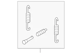 7l0-698-545-a Audi Genuine Mount Kit