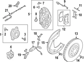 80a-615-145-a Audi Genuine Pin