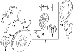 95c-615-269-d Audi Genuine Spring