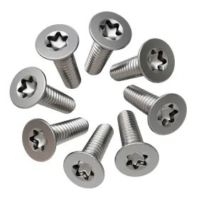 N10648301 Automajor 8pcs Stainless Steel Brake Disc Rotor Screws Car Front And Rear Retaining Hardw