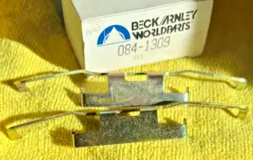084-1309 Beck/arnley Rear Brake Hardware Kit For Bmw 3 5 6 Series See Compatibility