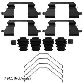 084-1897 Beck/arnley Disc Brake Hardware Kit Fits 12-15 Honda Civic