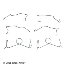 084-1919 Beck Arnley Rr Disc Brk Hwd Kit Beck/arnley