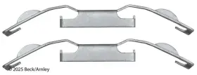 084-1921 Beck Arnley Frt Disc Brk Hwd Kit Beck/arnley