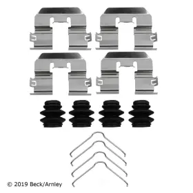 084-2187 Beck/arnley Disc Brake Hardware Kit Fits 2017-2019 Hyundai Elantra Accent