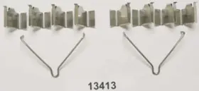 13413k Better Brake Parts Disc Hardware Kit-mazdaspeed 13413k Better Brake Parts Disc Hardware Kit-mazdaspeed