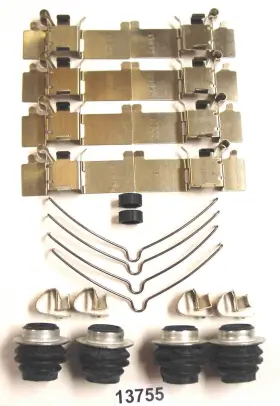 13755k Better Brake Parts Disc Hardware Kit-l