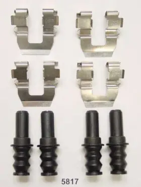 Better Brake Parts 5817k Disc Hardware Kit-rear