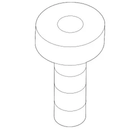 Bmw 34-20-6-870-566 Genuine Actuator Bolt