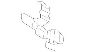 34-21-6-857-151 Bmw Genuine Disc Brake Anti-rattle Clip
