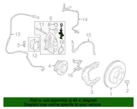 34116862801 Bmw New Genuine Expansion Spring 2012-2023 Oe #2