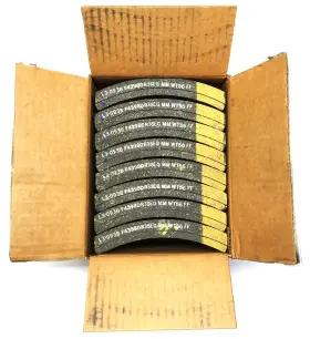 F4398dr3seg Carlisle 4398drxxx Motion Control Group Brake Lining 8pcs Nos