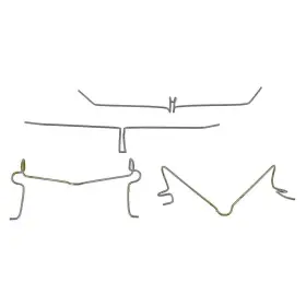 13271 Carlson Brake Hardwr For Toyota 1991-2003 Disc Hardware Kit Front Wrnty