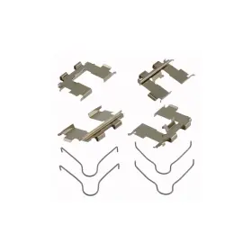 13294 Carlson Brake Hardwr For Nissan 1995-2000 Disc Hardware Kit Front Wrnty