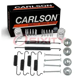 C839 Carlson 46-55 Front Drum Brake Hardware Kit For 1977-1979 Volkswagen Beetle Shoe Yt