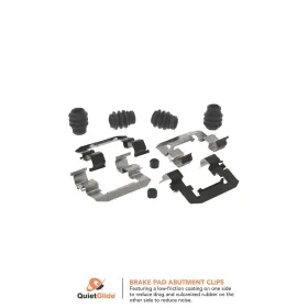 H5814q Carlson Front Disc Brake Hardware Kit