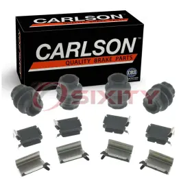 Sx-98kk Carlson Front Disc Brake Hardware Kit For 2007-2017 Jeep Wrangler Pad Jt