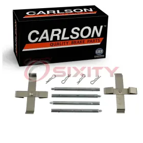 Sx-anx3 Carlson Rear Disc Brake Hardware Kit For 2003-2009 Nissan 350z Pad Service Zp
