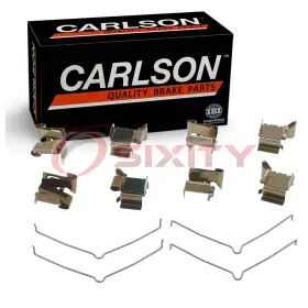 Sx-d7ny Carlson Front Disc Brake Hardware Kit For 1992-2000 Lexus Sc400 Pad Service Nv