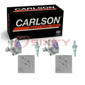 Sx-dx3b Carlson 2 Pc Rear Brake Low Frequency Noise Dampers For 2013-2017 Chevrolet Np