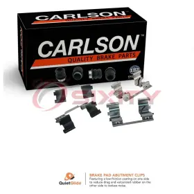 Sx-nj28 Carlson Front Disc Brake Hardware Kit For 2009-2015 Gmc Sierra Pad Service Wz