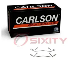 Carlson Sx-pw59 Rear Disc Brake Hardware Kit For 2010-2017 Mercedes-benz E550 Pad Wa