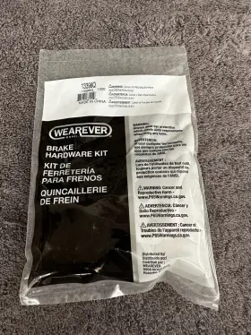 13398q Carquest 2008-2003 Honda Pilot Disc Brake Hardware Kit New Free Shipping