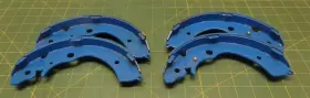 1016607cpb-691-ff Carquest Bs696 Qty 4 Brake Shoes 7-1/2 Inch L 3-1/2 W 1-1/2 H