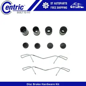 814jk72 Centric For 1995-1996 Jaguar Xj12 Rear Disc Brake Hardware Kit Premium