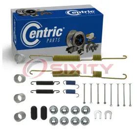 C333 Centric Parts Premium 71-46 Rear Drum Brake Hardware Kit For 1981-1994 Toyota Land Cruiser Shoe Vq