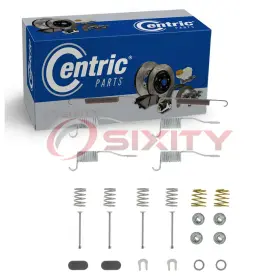Sx-548d Centric Parts Premium Rear Drum Brake Hardware Kit For 1990-2006 Jeep Wrangler Shoe Wb