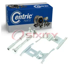 Sx-6h3p Centric Parts Premium Front Disc Brake Hardware Kit For 2006-2012 Porsche Cayman Pad Am