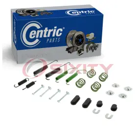 Sx-8nq0 Centric Parts Premium Rear Drum Brake Hardware Kit For 2008-2016 Mitsubishi Lancer Shoe Qn