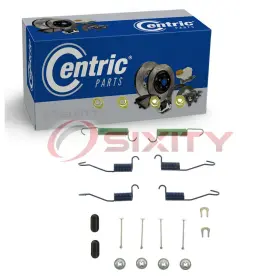 Sx-jhv9 Centric Parts Premium Rear Drum Brake Hardware Kit For 1964-1965 Ford Falcon Sedan Zk